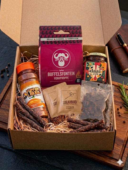 A Daai Jam gift box with local treats